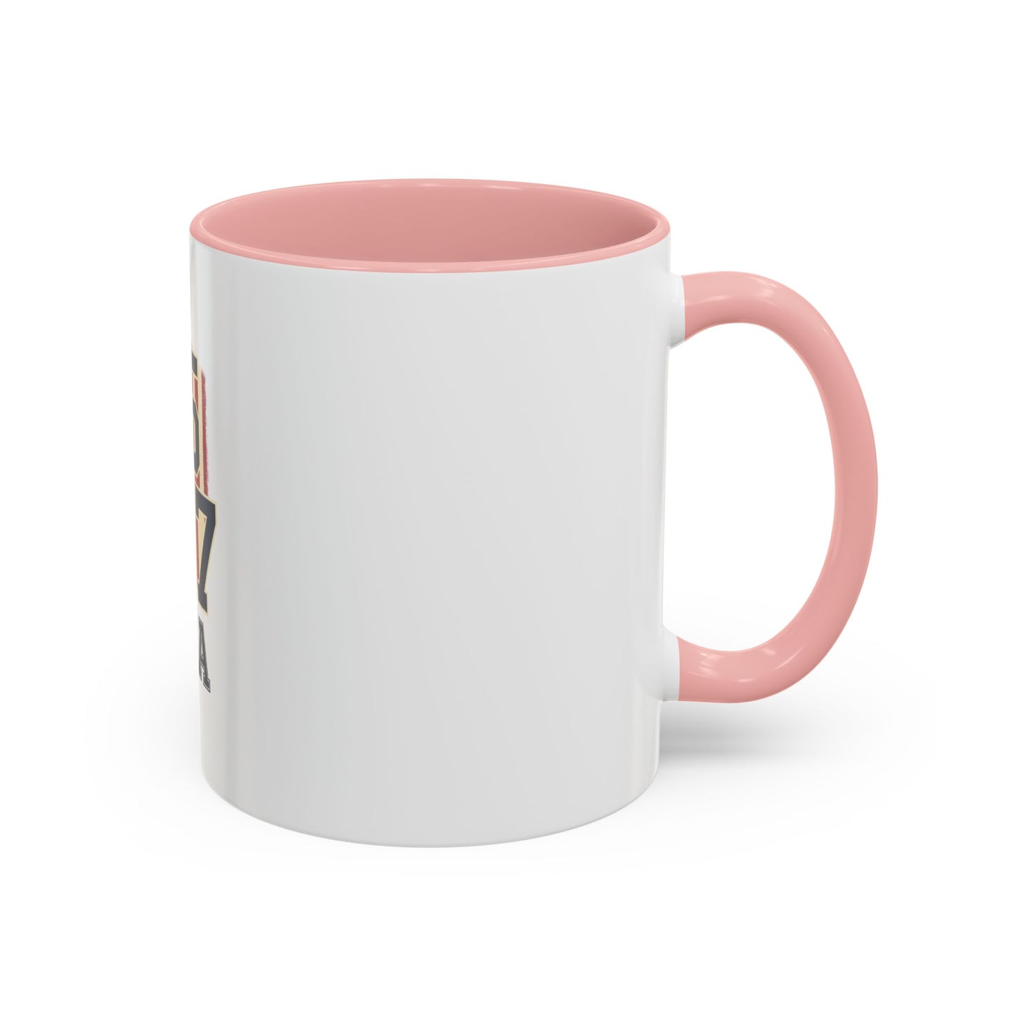 USA 45 47 Shield Accent Coffee Mug – Patriotic American Flag Design