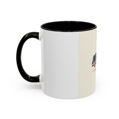 Patriotic Coffee Mug - American Flag Design 11oz & 15oz | Country Branded