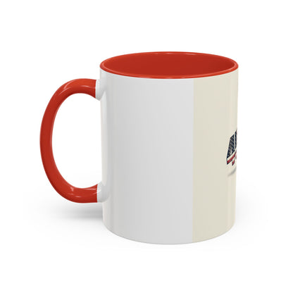Patriotic Coffee Mug - American Flag Design 11oz & 15oz | Country Branded