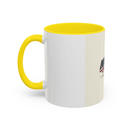 Patriotic Coffee Mug - American Flag Design 11oz & 15oz | Country Branded
