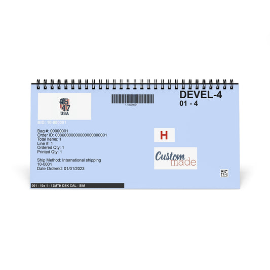 Desktop Calendar — Vintage USA 45/47 Patriotic Desk Calendar